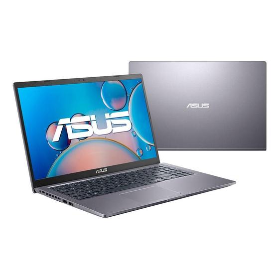 Notebook - Asus X515ea-ej1320w I3-1115g4 3.00ghz 4gb 256gb Ssd Intel Iris Xe Graphics Windows 11 Home Vivobook 15,6" Polegadas
