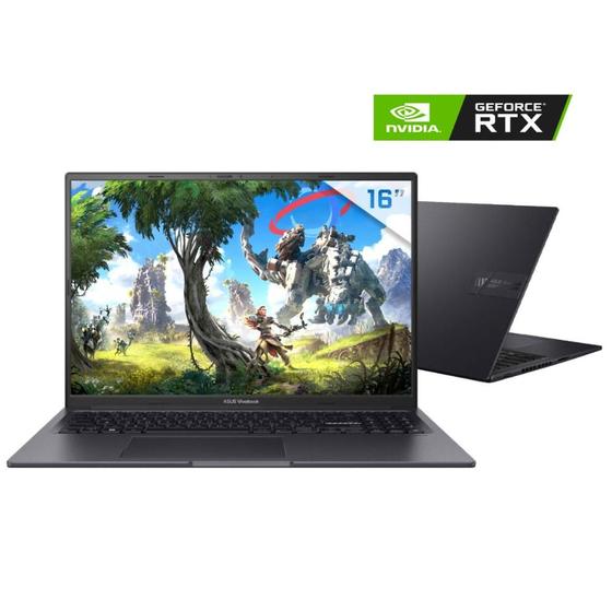 Notebook - Asus K3605zf-mb419 I5-12500h 3.30ghz 8gb 512gb Ssd Geforce Rtx 2050 Keepos Vivobook 16x 16 Notebook - Asus K3605zf-mb419 I5-12500h 3.30ghz 8gb 512gb Ssd Geforce Rtx 2050 Keepos Vivobook 16x 16