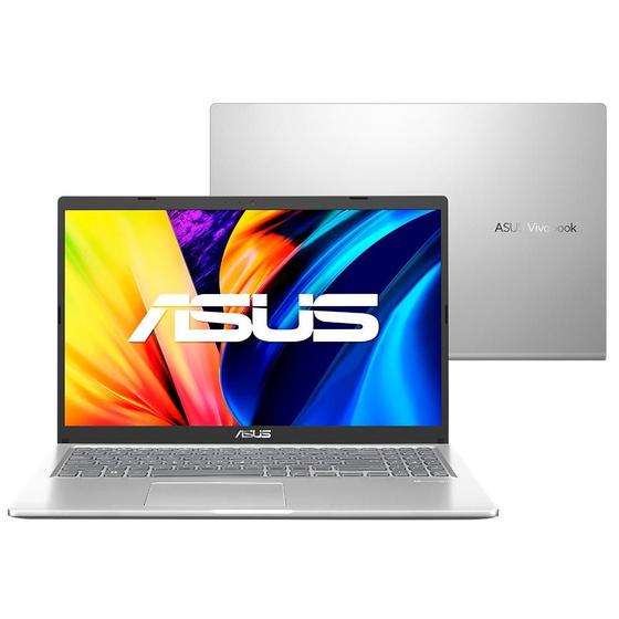 Notebook - Asus X1500ea-ej3666w I3-1115g4 3.00ghz 8gb 256gb Ssd Intel Iris Xe Graphics Windows 11 Home Vivobook 15,6