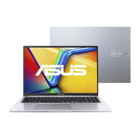 Notebook ASUS Vivobook 16 X1605VA Intel Core i7 1355U 16Gb Ram 1Tb SSD Windows 11 Home Tela 16” IPS FHD Cool Silver - MB764W Imagem de Notebook ASUS Vivobook 16 X1605VA Intel Core i7 1355U 16Gb Ram 1Tb SSD Windows 11 Home Tela 16” IPS FHD Cool Silver - MB764W