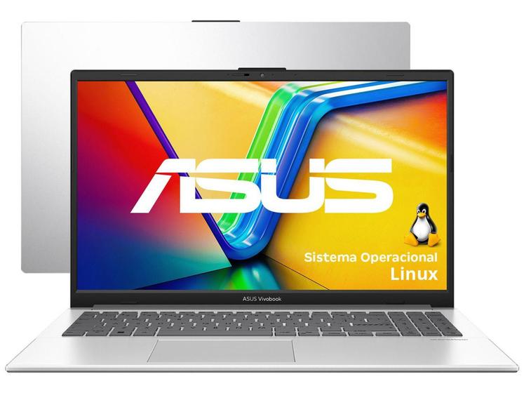 Imagem de Notebook ASUS VivoBook Go 15 E1504GA-NJ447 Intel Core i3 4GB RAM 256GB SSD 15,6" Full HD Linux 90NB0