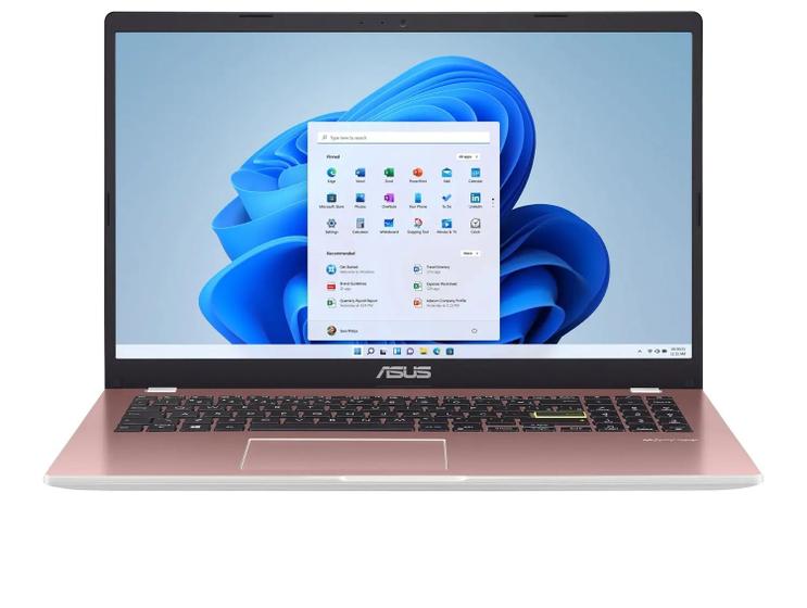 Notebook ASUS Vivobook Go 15 Intel Celeron 4GB RAM 128GB eMMC 15,6" UHD Rosa Windows 11+ Microsoft 365 Personal Office E510KA-BR833WS Imagem de Notebook ASUS Vivobook Go 15 Intel Celeron 4GB RAM 128GB eMMC 15,6" UHD Rosa Windows 11+ Microsoft 365 Personal Office E510KA-BR833WS
