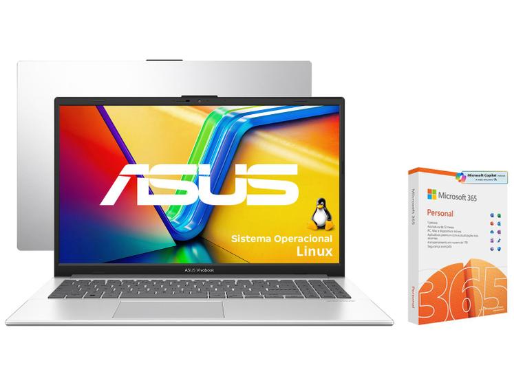 Imagem de Notebook ASUS VivoBook Go 15 Intel Core i3 4GB RAM