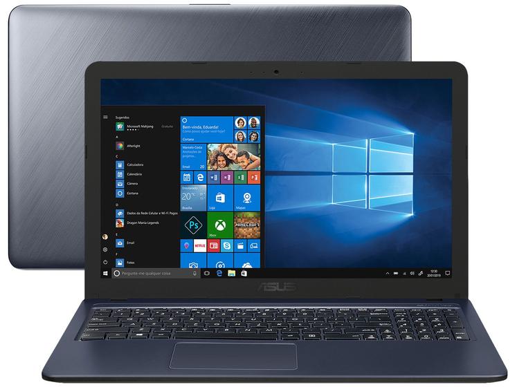 Notebook - Asus X543ua-gq3213t I5-6200u 2.30ghz 8gb 256gb Ssd Intel Hd Graphics 620 Windows 10 Home Vivobook 15,6" Polegadas