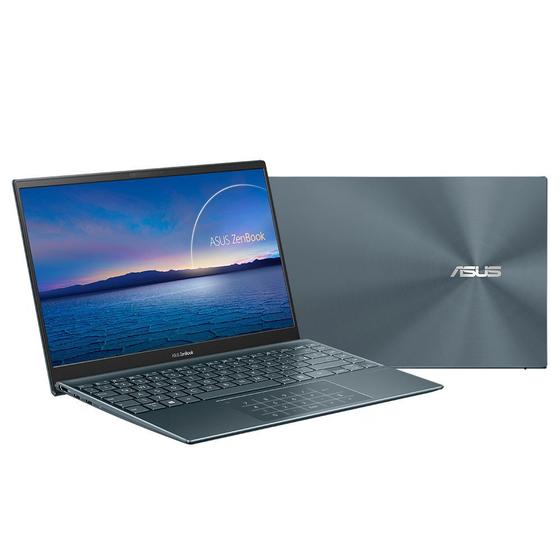 Imagem de Notebook Asus ZenBook 14 Intel Core I5-1135G7, 8GB, 256 GB SSD, Windows 10 Home, 14 FHD, Iris Xe Graphics, Cinza Escuro - UX425EA-BM319T