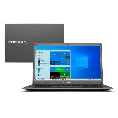 Notebook - Compaq I3-6157u 2.40ghz 4gb 120gb Ssd Intel Hd Graphics Windows 10 Home Presario 430 14" Polegadas