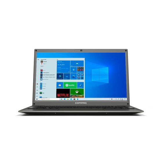 Notebook - Compaq I3-6157u 2.40ghz 4gb 1tb Padrão Intel Hd Graphics Windows 10 Home Presario 434 14.1" Polegadas