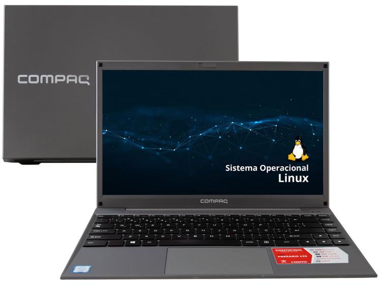 Notebook - Compaq I3-6157u 2.40ghz 4gb 240gb Ssd Intel Hd Graphics Linux Presario 435 14.1" Polegadas