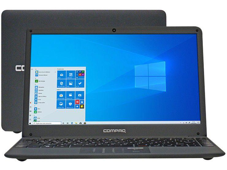 Notebook - Compaq Cq27 I3-5005u 2.00ghz 4gb 120gb Ssd Intel Hd Graphics 5500 Windows 10 Home Presario 14