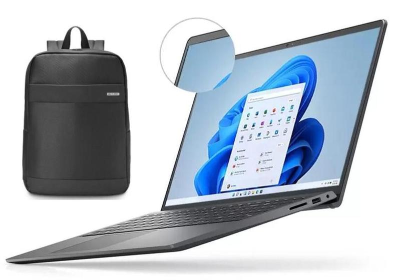 Imagem de Notebook Dell Inspiron 15 (3520) Intel Core i7 i7-1255U 32GB - 1TB SSD 15,6” Full HD Windows 11  Com mochila