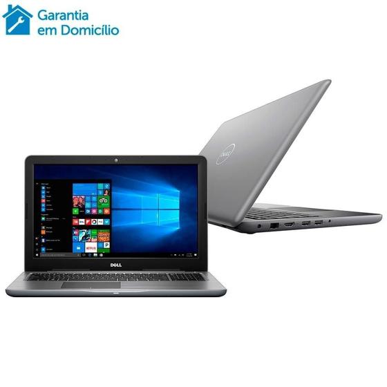 Imagem de Notebook Dell Inspiron 15 5567-A30C, Intel Core i5, 8GB, 1TB, Tela 15.6", Placa de Vídeo 2GB e Windows 10