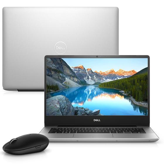 Imagem de Notebook Dell Inspiron i14-5480-M30M 8ª Geração Intel Core i7 8GB 256GB SSD Placa de Vídeo FHD 14" Windows 10 Prata Mous