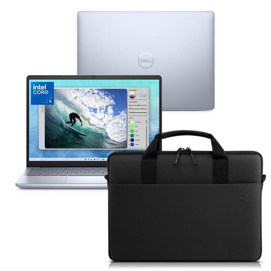 Imagem de Notebook Dell Inspiron I14-I120U-M10C 14" FHD+ Intel Core 5 120U 8GB 512GB SSD Windows 11 Prata Gelo  + Capa EcoLoop14