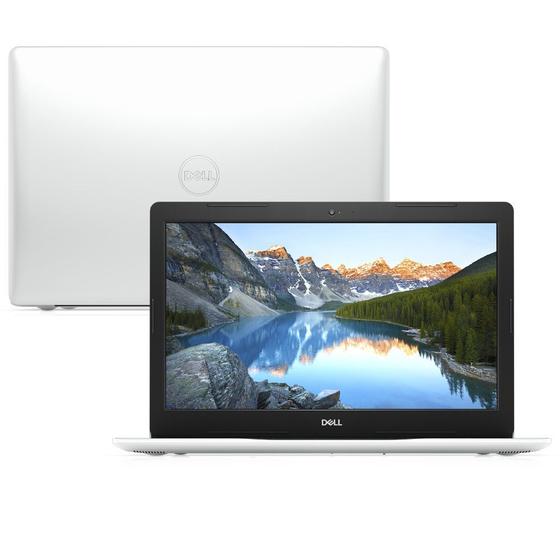Imagem de Notebook Dell Inspiron i15-3584-MS50B 8ª geração Intel Core i3 4GB 256GB SSD 15.6" Windows 10 Branco