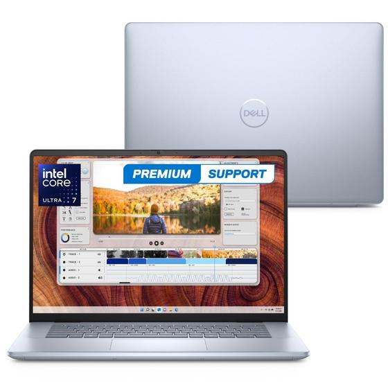Notebook - Dell I16-u7155h-m10ps Ultra 7 155h 1.40ghz 16gb 1tb Ssd Geforce Rtx 4050 Windows 11 Home Inspiron Plus 16