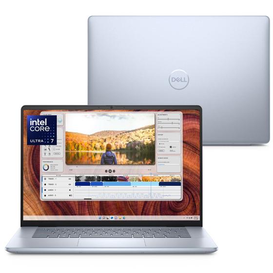 Notebook - Dell I16-u7155h-m30 Ultra 7 155h 1.40ghz 32gb 1tb Padrão Geforce Rtx 4060 Windows 11 Home Inspiron Plus 16