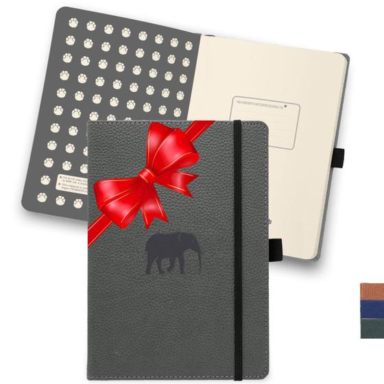 Imagem de Notebook Dingbats* Wildlife A4 - Capa Dura em Couro PU