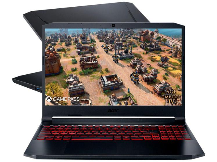 Notebook Gamer Acer Nitro 5 Intel Core i5 8GB - 512GB SSD 15,6” Full HD NVIDIA GTX 1650 4GB Linux Menor preço em Notebook Gamer Acer Nitro 5 Intel Core i5 8GB - 512GB SSD 15,6” Full HD NVIDIA GTX 1650 4GB Linux