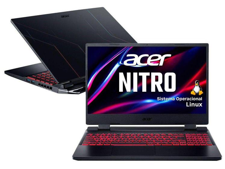 Notebookgamer - Acer An515-58-58w3 I5-12450h 3.30ghz 8gb 512gb Ssd Geforce Rtx 3050 Linux Nitro 5 15,6" Polegadas