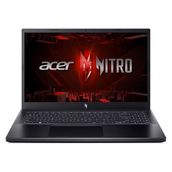 Notebook Gamer Acer Nitro V ANV15-51-7037 i7 13ªGen Linux Gutta 16GB 512GB SSD RTX4050 15.6' FHD Imagem de Notebook Gamer Acer Nitro V ANV15-51-7037 i7 13ªGen Linux Gutta 16GB 512GB SSD RTX4050 15.6' FHD