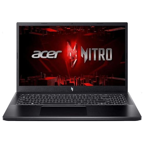 Imagem de Notebook Gamer Acer Nitro V15 ANV15-51-58AZ, Intel Core i5-13420H 13ª Geração, 8GB, 512GB SSD, GeForce RTX 3050 6GB, 15.6" Windows 11, Preto