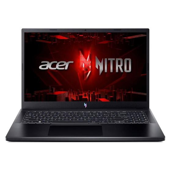 Notebook Gamer Acer Nitro V15 Intel Core i7-13620H, 16GB RAM, RTX 3050, SSD 512GB, 15.6" FHD IPS, 144Hz, Linux, Preto - ANV15-51-73E9 Menor preço em Notebook Gamer Acer Nitro V15 Intel Core i7-13620H, 16GB RAM, RTX 3050, SSD 512GB, 15.6" FHD IPS, 144Hz, Linux, Preto - ANV15-51-73E9