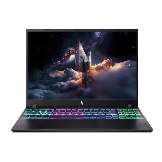 Notebook Gamer Acer Nitro V16 ANV16-I31-59MF Intel Core 5 210H 8GB RAM 512GB SSD RTX5050 Windows 11 Home