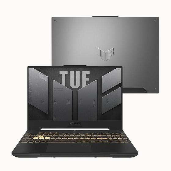 Notebook Gamer ASUS TUF Gaming F15 Intel Core i5 12500H, 16GB RAM, SSD 512GB, 15.6" FHD, RTX 3050, KeepOS, Mecha Gray - FX507ZC4-HN232 Menor preço em Notebook Gamer ASUS TUF Gaming F15 Intel Core i5 12500H, 16GB RAM, SSD 512GB, 15.6" FHD, RTX 3050, KeepOS, Mecha Gray - FX507ZC4-HN232
