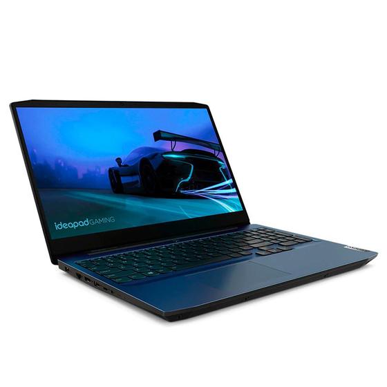 Imagem de Notebook Gamer Lenovo Intel Core i7-10750H, NVIDIA GeForce GTX 1650 4GB, 8GB, 512GB SSD, 15.6, Win10 H, Azul - 82CG0005BR