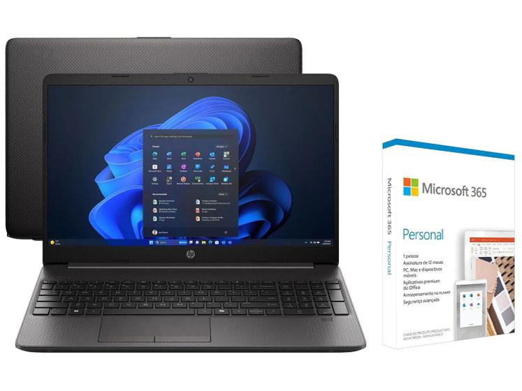 Notebook HP G9 Intel Core i3 8GB RAM SSD 256GB - 15,6 + Microsoft 365 Personal Office Imagem de Notebook HP G9 Intel Core i3 8GB RAM SSD 256GB