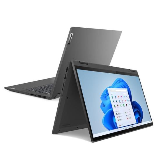 Imagem de Notebook Lenovo 2 em 1 IdeaPad Flex 5i i5-1135G7 8GB 256GB SSD W11 14" FHD  Intel Iris Xe
