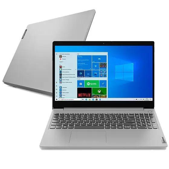 Notebook - Lenovo 82bs0002br I3-10110u 2.10ghz 4gb 1tb Padrão Intel Hd Graphics 600 Windows 10 Home Ideapad 3i 15,6" Polegadas