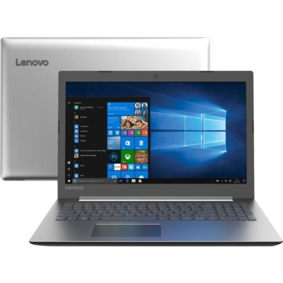Imagem de Notebook Lenovo IdeaPad 330 i3 7020u 4GB RAM 1TB Windows 10 Tela 15,6"Prata 81FE000QBR