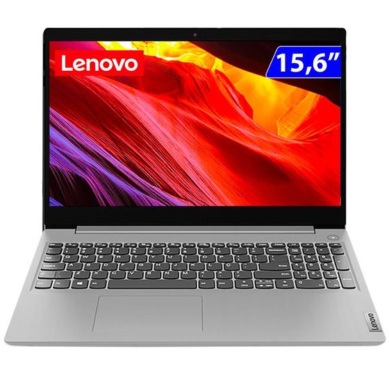 Imagem de Notebook Lenovo IdeaPad 3i 82BUS00100 Intel Celeron Linux 4GB 128GB 15.6 Polegadas