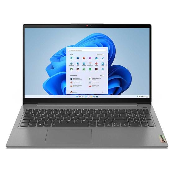 Notebook Lenovo IdeaPad 3i 82MD0008BR Intel Core I7 1165G7 8GB 256 GB SSD Tela 15,6 Polegadas Full HD Windows 11 Imagem de Notebook Lenovo IdeaPad 3i 82MD0008BR Intel Core I7 1165G7 8GB 256 GB SSD Tela 15,6 Polegadas Full HD Windows 11
