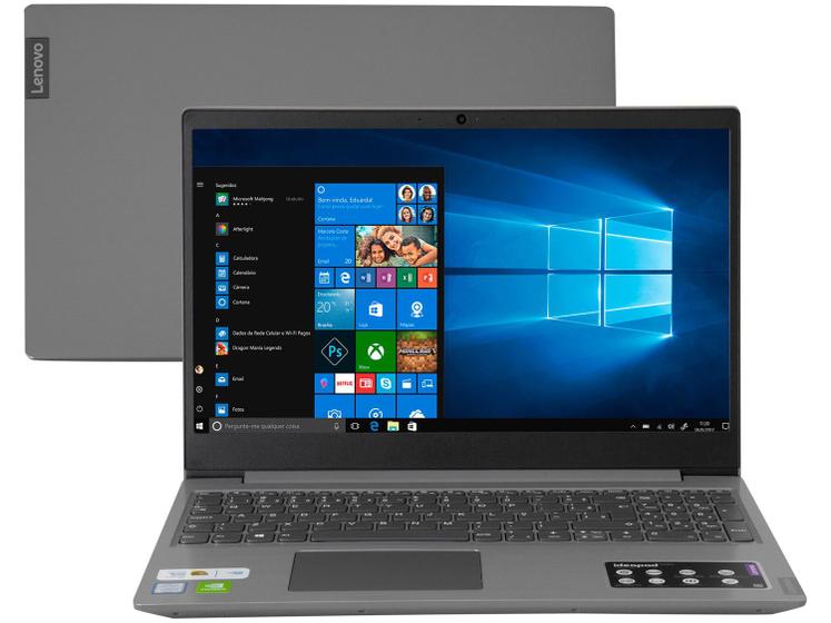 Ultrabook - Lenovo 81s9000rbr I5-8265u 1.60ghz 8gb 256gb Ssd Geforce Mx110 Windows 10 Home Ideapad S145 15,6" Polegadas