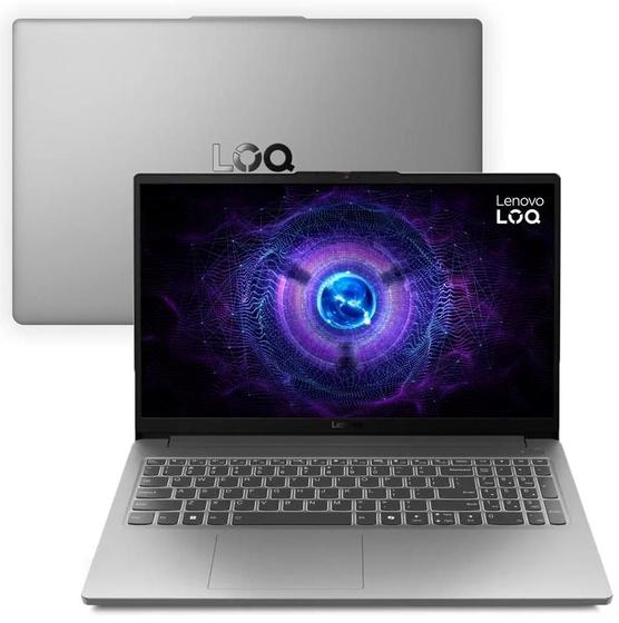 Notebook Lenovo LOQ-e 15IAX9E Intel Core i5-12450HX 16GB 512GB SSD RTX 3050 W11H Tela 15.6 Menor preço em Notebook Lenovo LOQ-e 15IAX9E Intel Core i5-12450HX 16GB 512GB SSD RTX 3050 W11H Tela 15.6