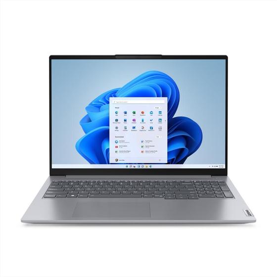 Notebook Lenovo ThinkBook 16 G6 Intel Core i7-13700H 16GB 512GB SSD Windows 11 Pro - 21NR000EBR Arctic Grey Menor preço em Notebook Lenovo ThinkBook 16 G6 Intel Core i7-13700H 16GB 512GB SSD Windows 11 Pro - 21NR000EBR Arctic Grey
