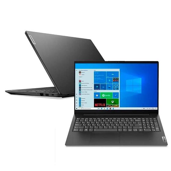 Notebook - Lenovo 82me000ebr I5-1135g7 2.40ghz 8gb 256gb Ssd Intel Iris Graphics Windows 11 Pro V15 15,6