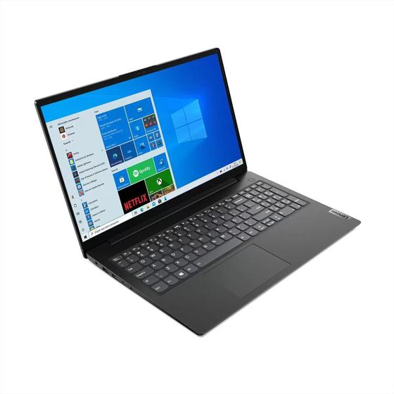 Notebook - Lenovo 82me0002br I5-1135g7 2.40ghz 8gb 256gb Ssd Geforce Mx350 Windows 10 Professional V15 15,6" Polegadas