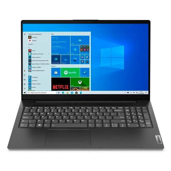 Notebook - Lenovo 82um000gbr I5-1235u 4.10ghz 8gb 256gb Ssd Intel Iris Xe Graphics V15 15,6