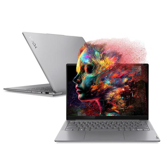 Notebook Lenovo Yoga Slim 7i Core Ultra 5, 16GB, 512GB SSD, Tela de 14" OLED, Windows 11 - 83GM0003BR Menor preço em Notebook Lenovo Yoga Slim 7i Core Ultra 5, 16GB, 512GB SSD, Tela de 14" OLED, Windows 11 - 83GM0003BR