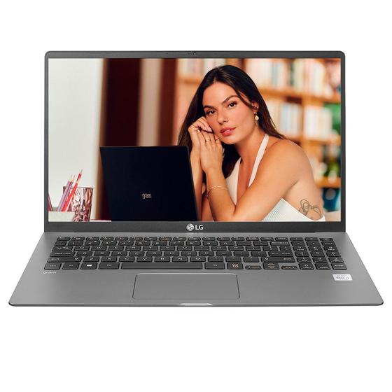 Notebook LG Gram Intel Core i5-1035G7, 8GB, 256GB SSD M.2 NVMe, 15.6 IPS FHD, Windows 10 Home, Cinza Escuro - 15Z90N-V.BJ51P2 Menor preço em Notebook LG Gram Intel Core i5-1035G7, 8GB, 256GB SSD M.2 NVMe, 15.6 IPS FHD, Windows 10 Home, Cinza Escuro - 15Z90N-V.BJ51P2