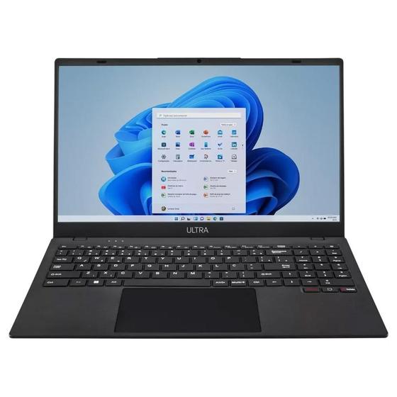 Notebook Multi Ultra 15.6 Polegadas 4GB 128GB Windows 11 Intel Celeron N4020C - Cinza - MULTILASER Imagem de Notebook Multi Ultra 15.6 Polegadas 4GB 128GB Windows 11 Intel Celeron N4020C - Cinza