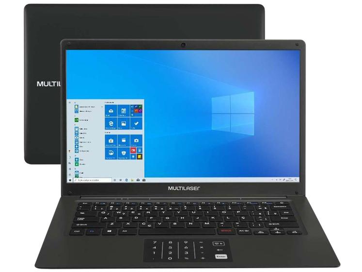 Notebook Multilaser Legacy Book PC310 - Intel Pentium 4GB 64GB eMMC 14 ...