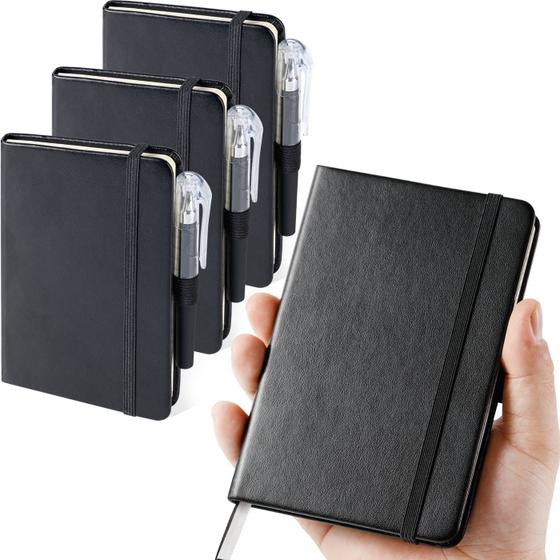 Imagem de Notebook NIRMIRO Pocket A6 - Capa Dura com Caneta - 3,7x5,7" - 100GSM