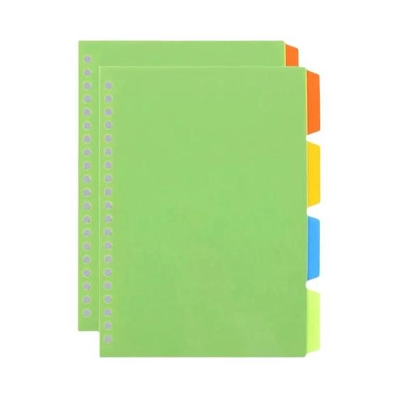 Imagem de Notebook Planner A4/A5/B5 com Folhas Soltas Recarregáveis - 6 Estilos