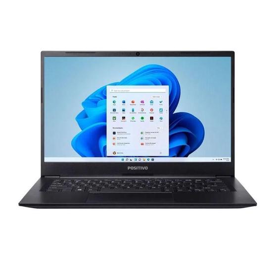 Notebook - Positivo I5-10210u 1.60ghz 8gb 256gb Ssd Intel Uhd Graphics Windows 11 Home Master N4340 - C/ Office 14,1