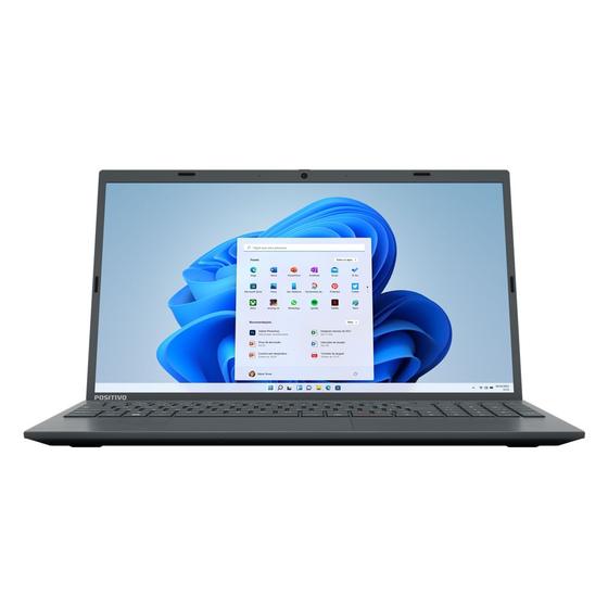 Notebook Positivo Motion Gray C4500g-15 Intel Celeron Dual Core Windows 11 Home 15.6'' - Cinza Menor preço em Notebook Positivo Motion Gray C4500g-15 Intel Celeron Dual Core Windows 11 Home 15.6'' - Cinza