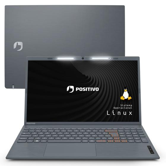Notebook - Positivo C4128a Celeron N4020 1.10ghz 8gb 240gb Ssd Intel Hd Graphics Linux Vision C15 15,6" Polegadas